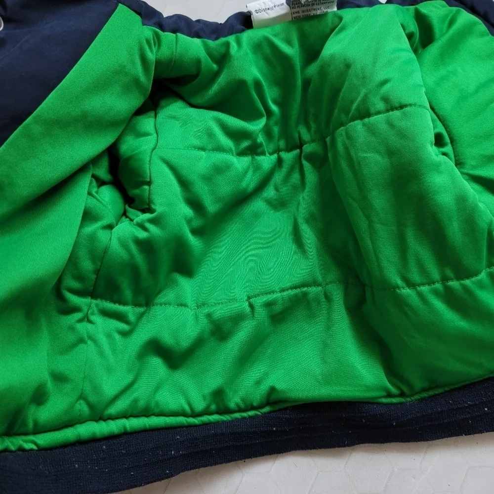 Disney Toy Story 3 Buzz Lightyear Patch Bomber Jacket Navy Blue 12 Months